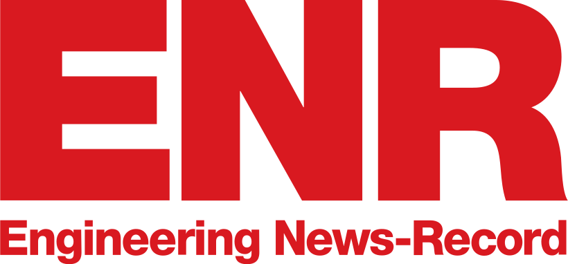 Red logo featuring "ENR" with full name "Engineering News-Record" below.