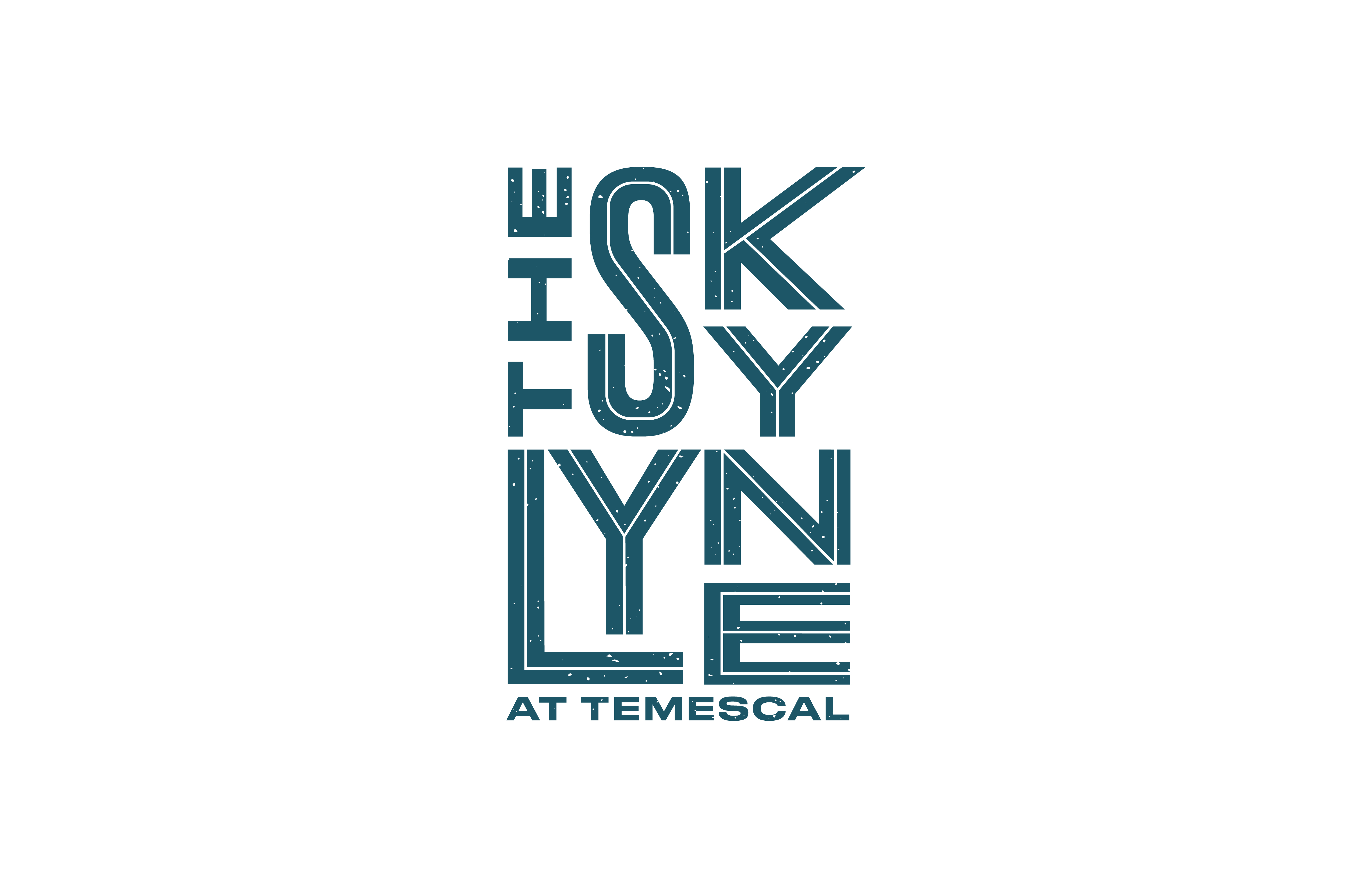 Logo of Skylyne at Temescal in bold teal typography.