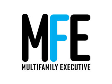 Logo of Multifamily Executive, featuring the letters "MFE" in bold typography.