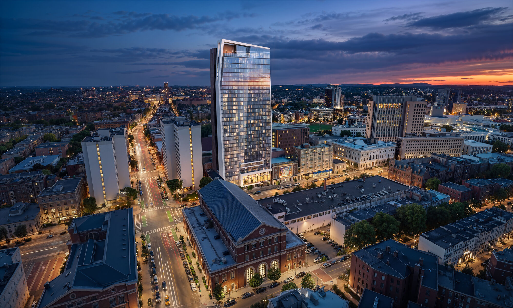 Lyra_LuxuryApartmentCommunity_Exterior_BostonMA