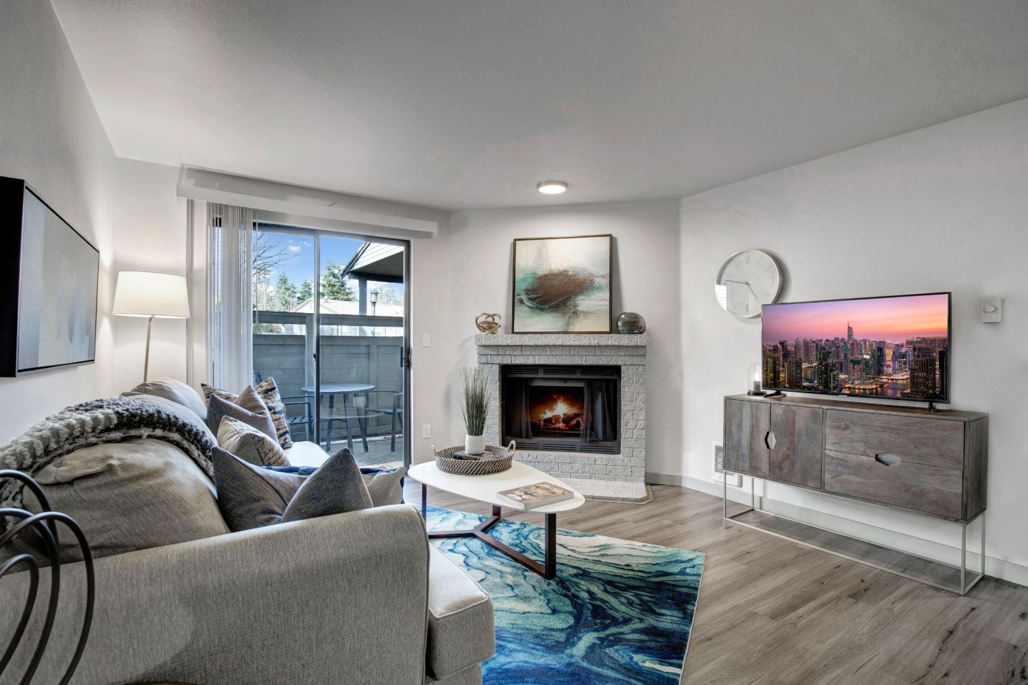 Furnished Living Room