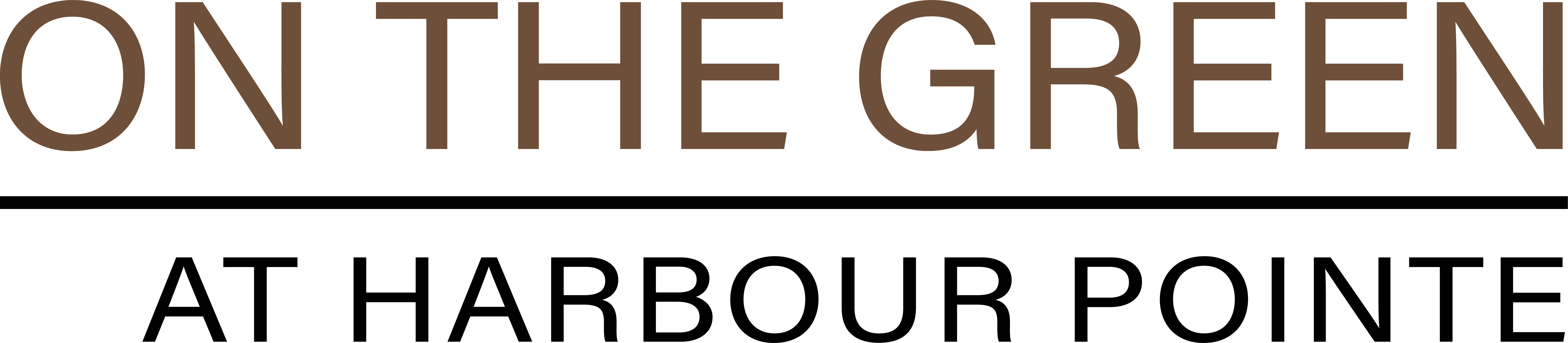 Logo of property On the Green at Harbour Pointe