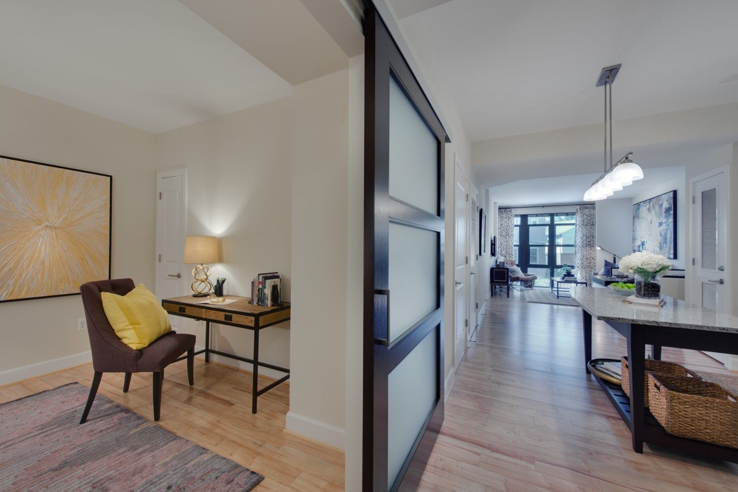 Our den spaces offer flexible home office, hobby or guest spaces