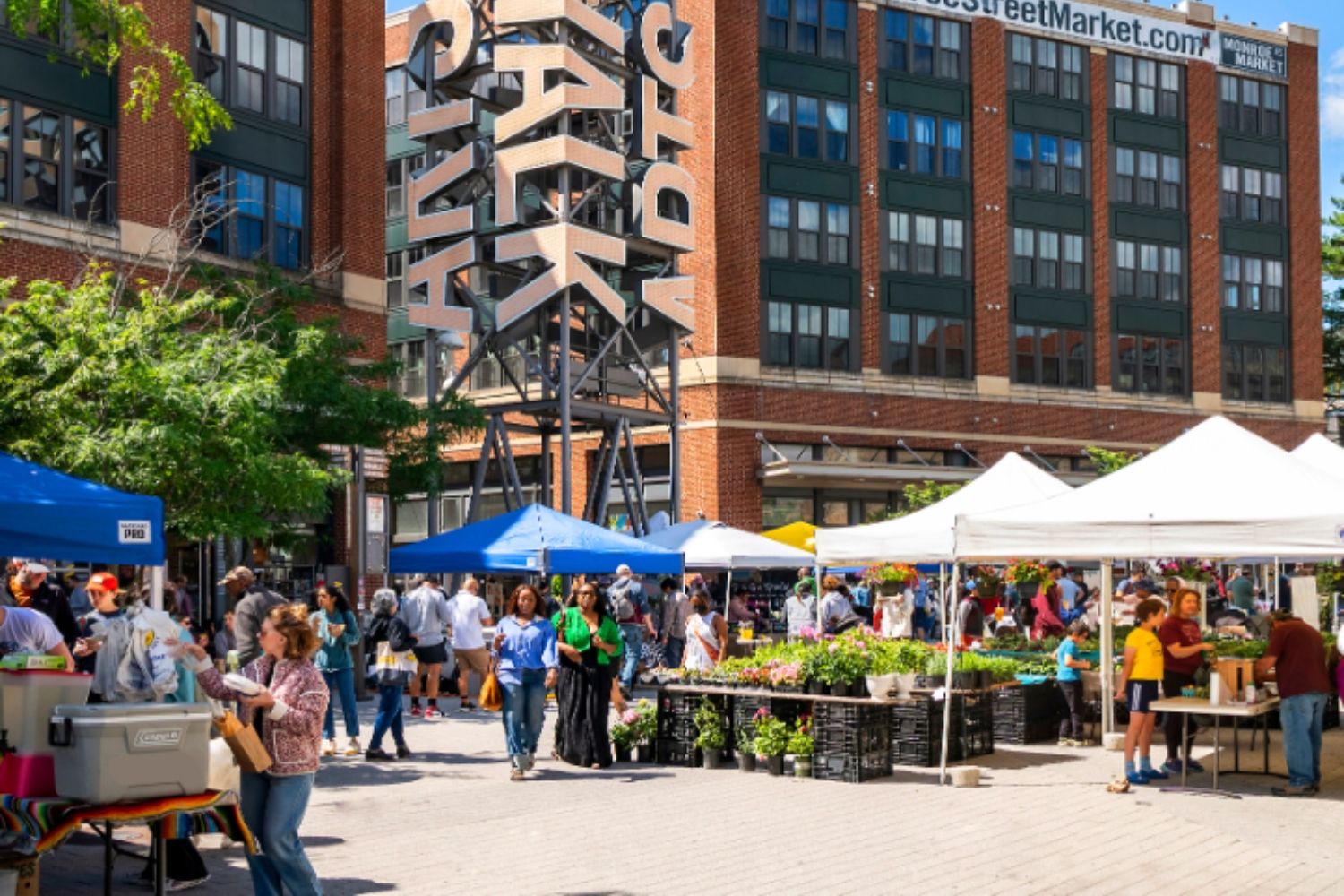 Photo of Farmers Market area