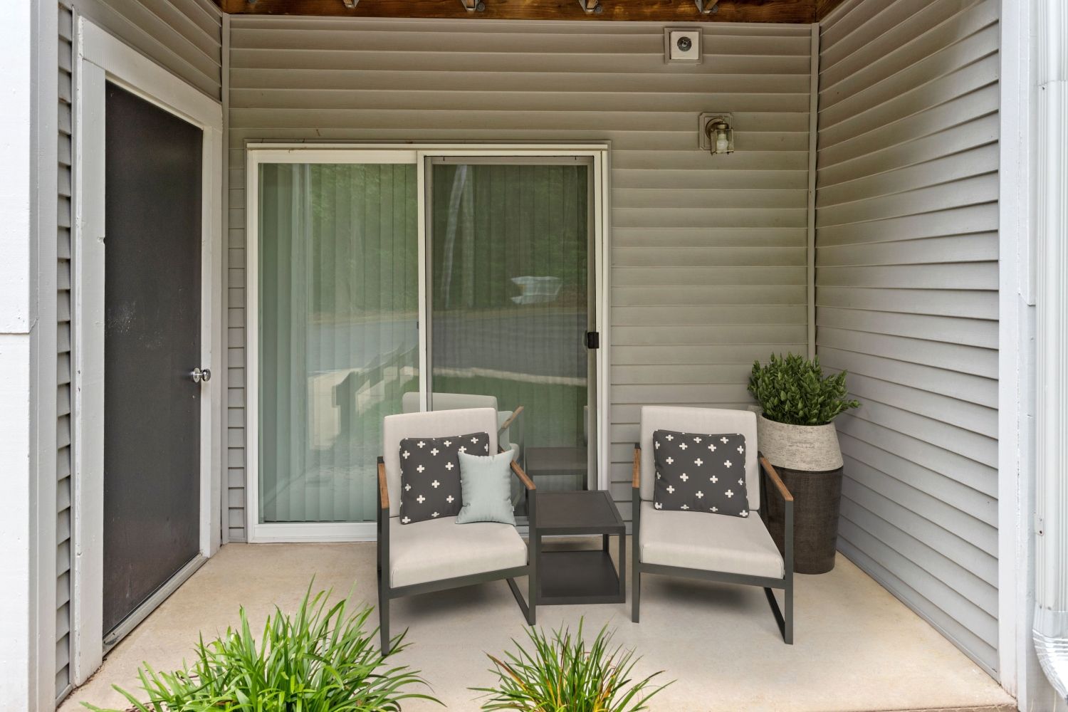 Patios available for your personal outdoor escape.