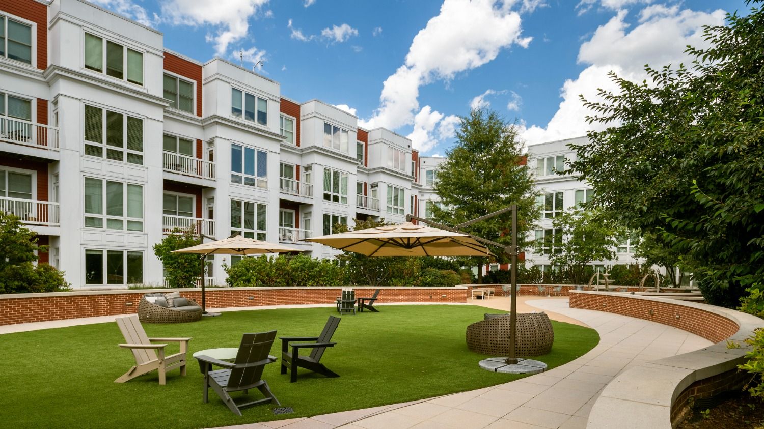 Photo of courtyard