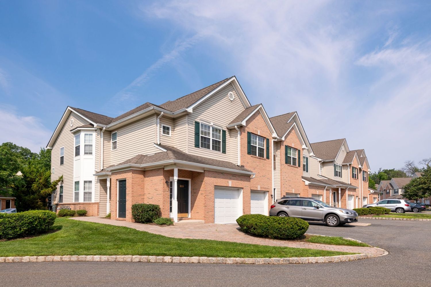 Exterior view of residences