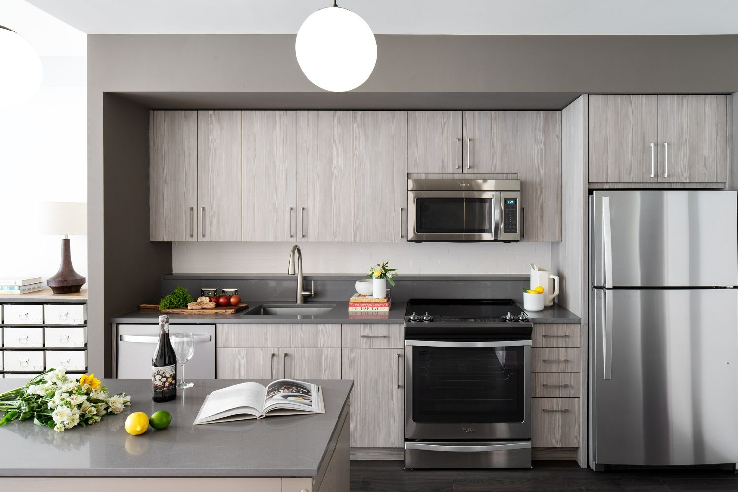 Enjoy our gorgeous kitchens made with Italian cabinetry.