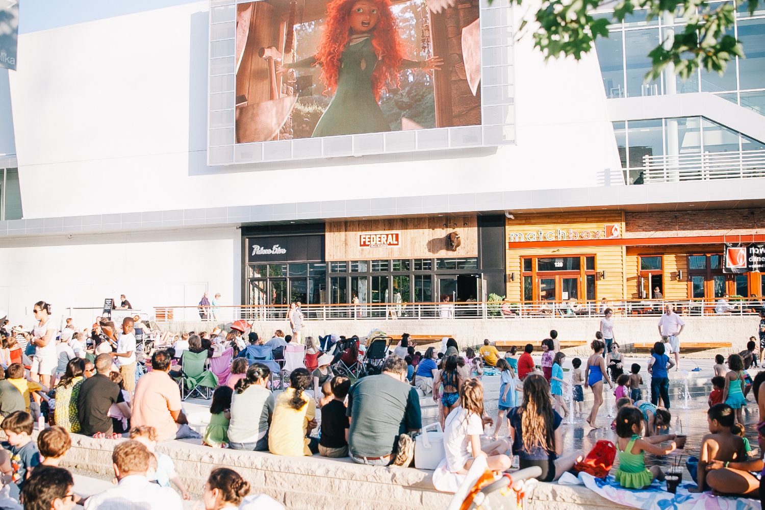 Catch a local event at the Angelica Theater