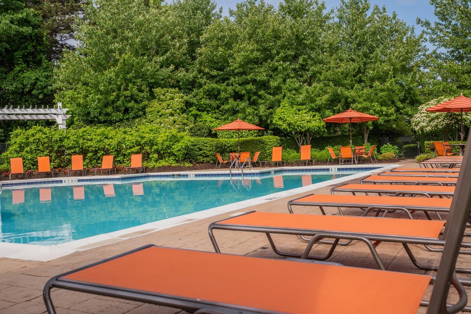 Community pool perfect for the warm, sunny days