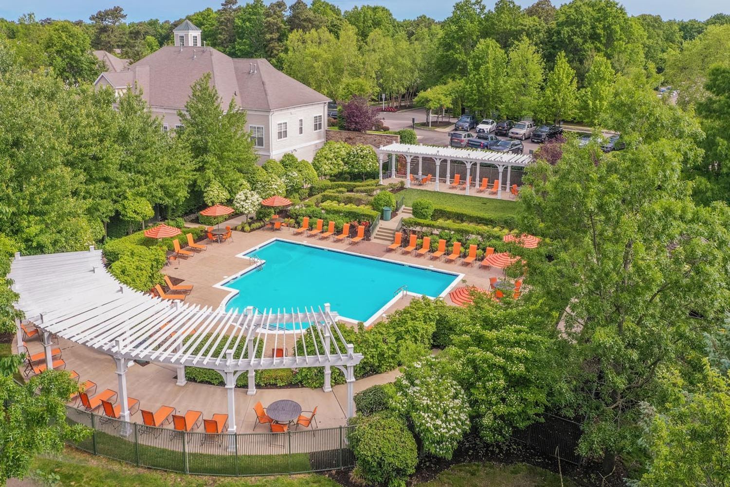 A pool courtyard that you'll never want to leave