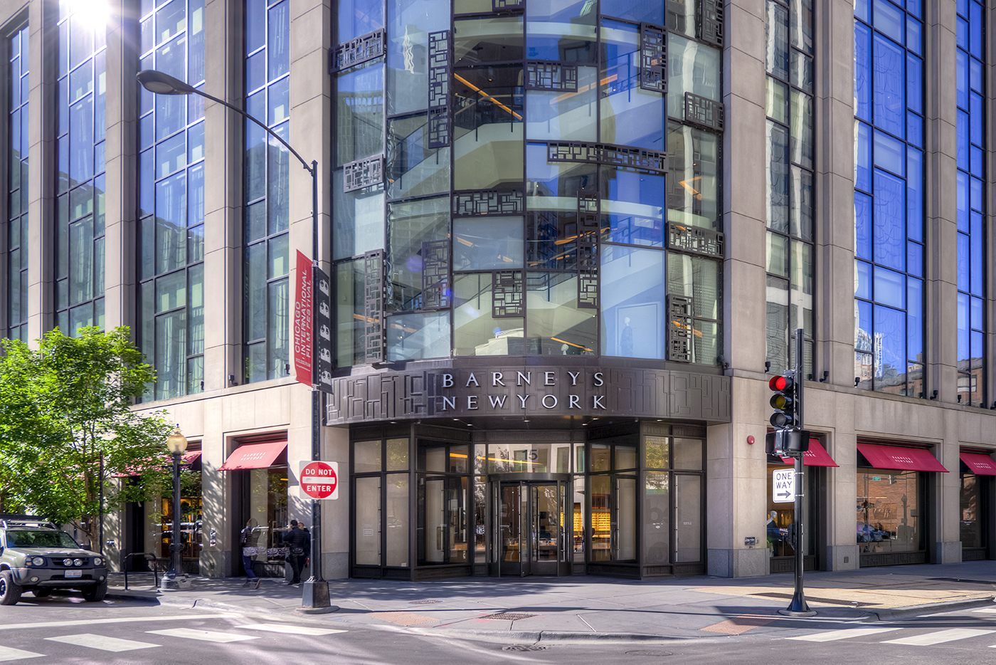 Barney's right down the street.