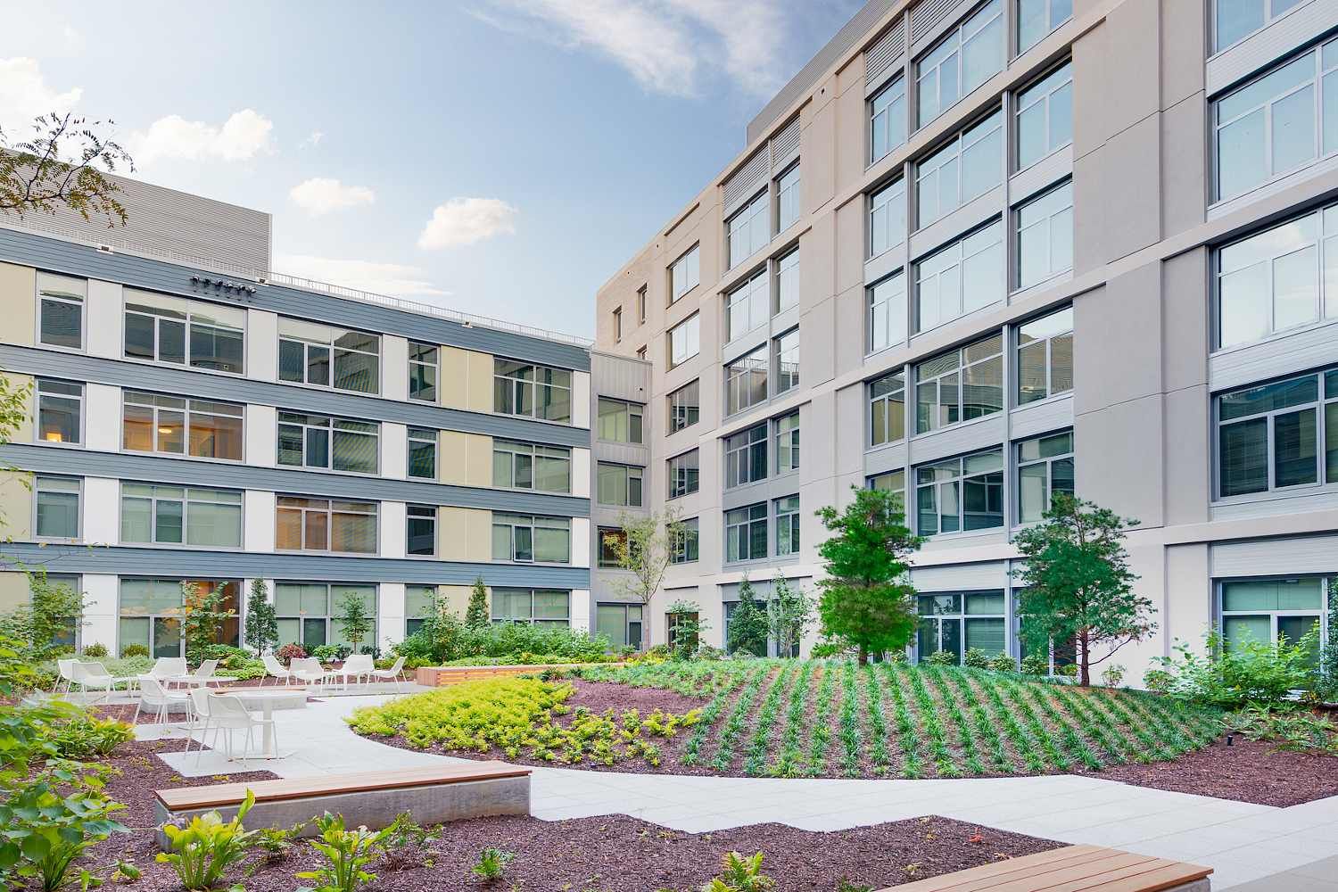 Relax in our beautifully landscaped courtyard