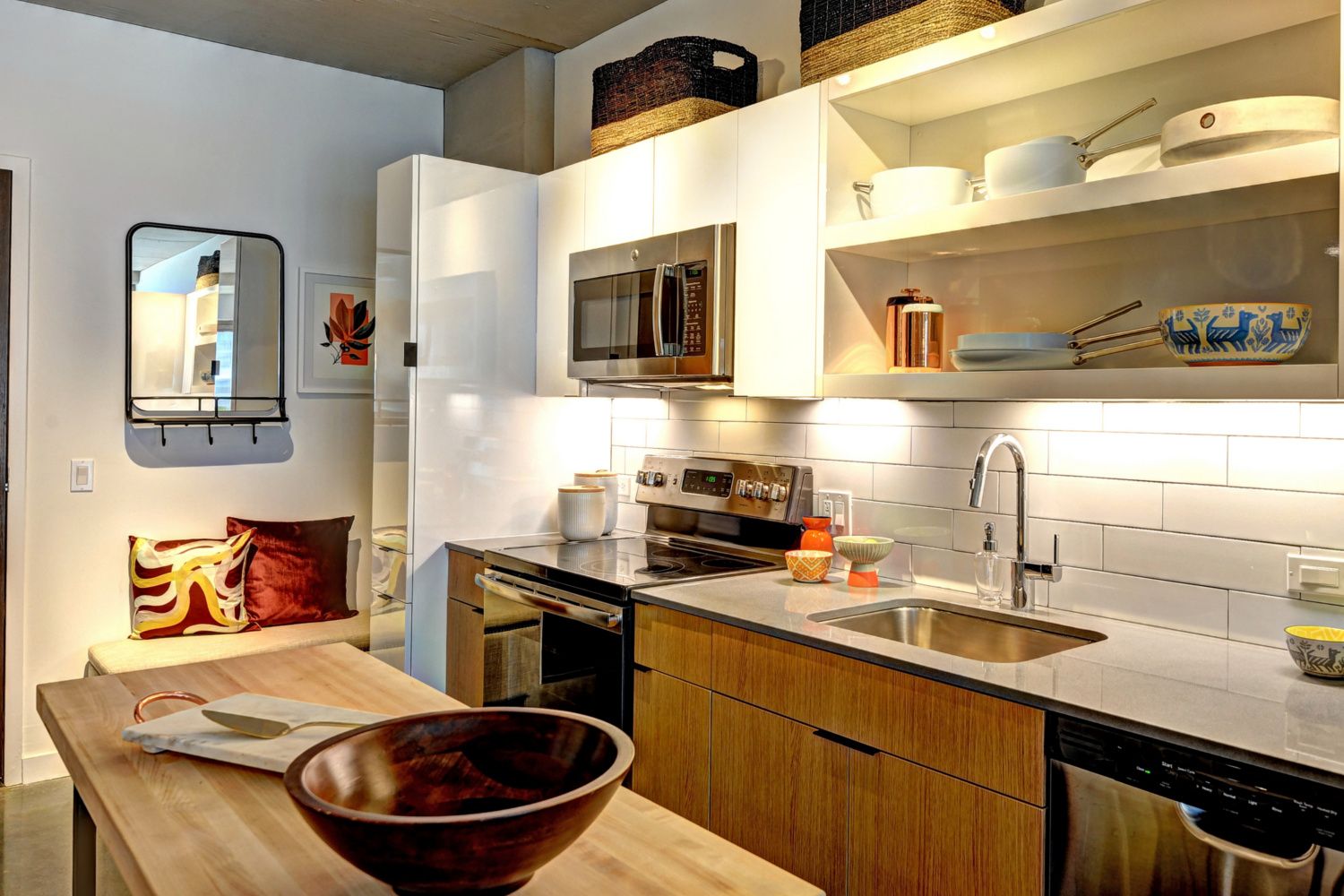 Whip up a gourmet meal in our chef-inspired kitchens