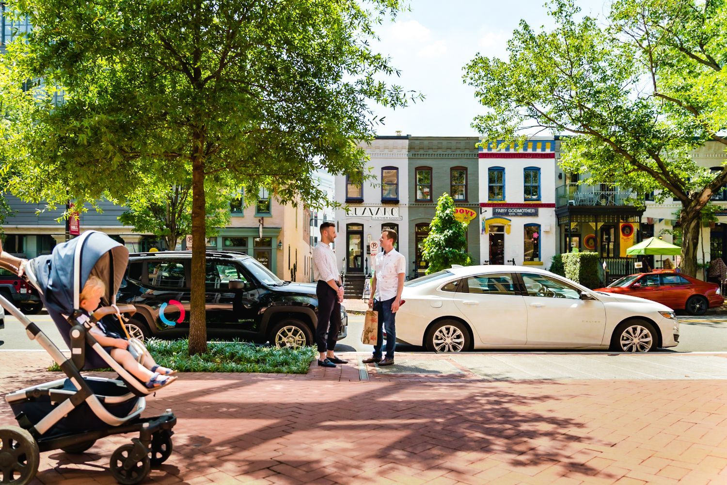 The energy of the neighbohood pairs with the peaceful retreat of your home