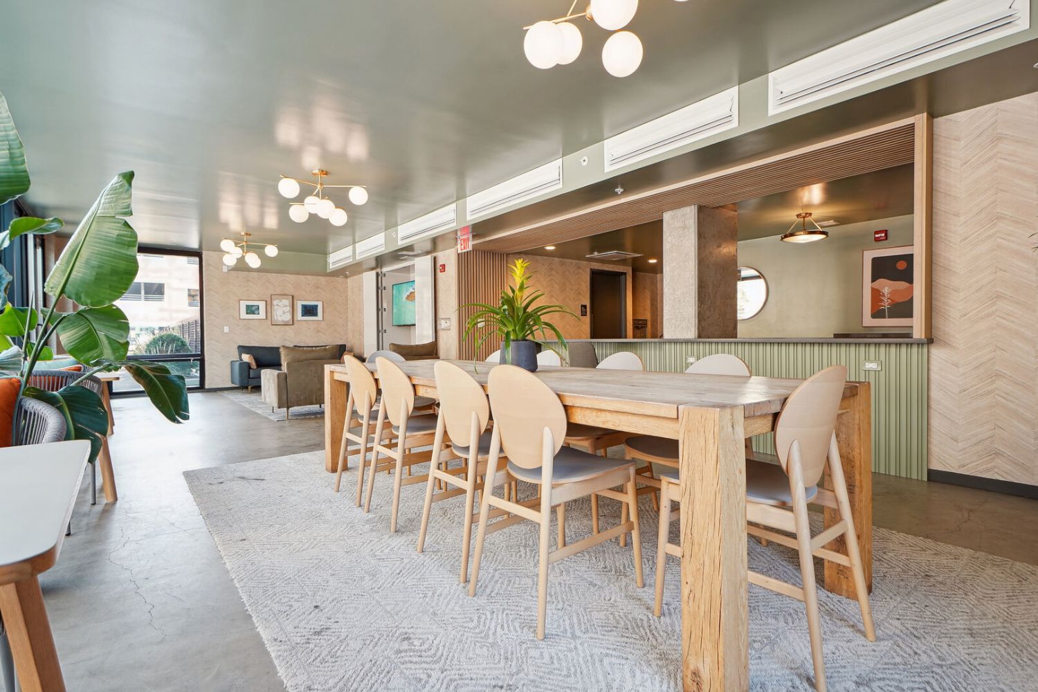 Club room dining table