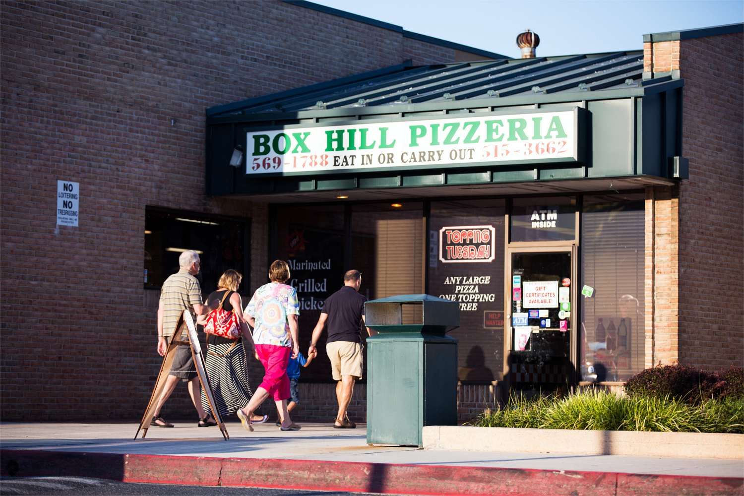 Enjoy an award winning, fresh brioled crab cake from Box Hill's favorite local Pizzeria