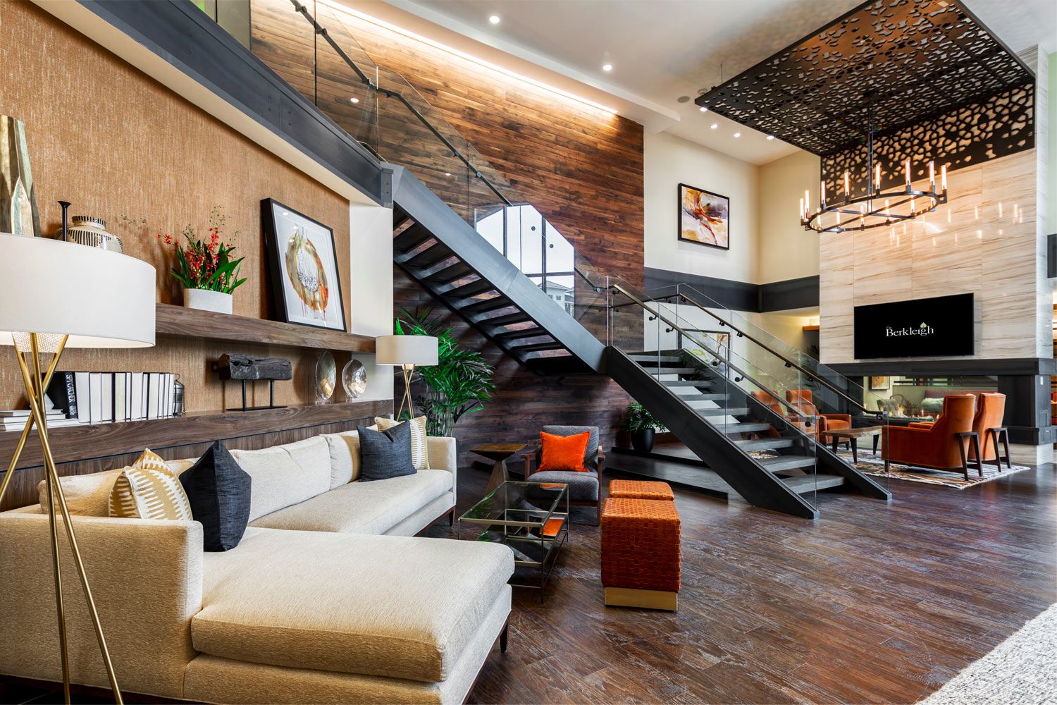 Clubroom Lounge Fireplace