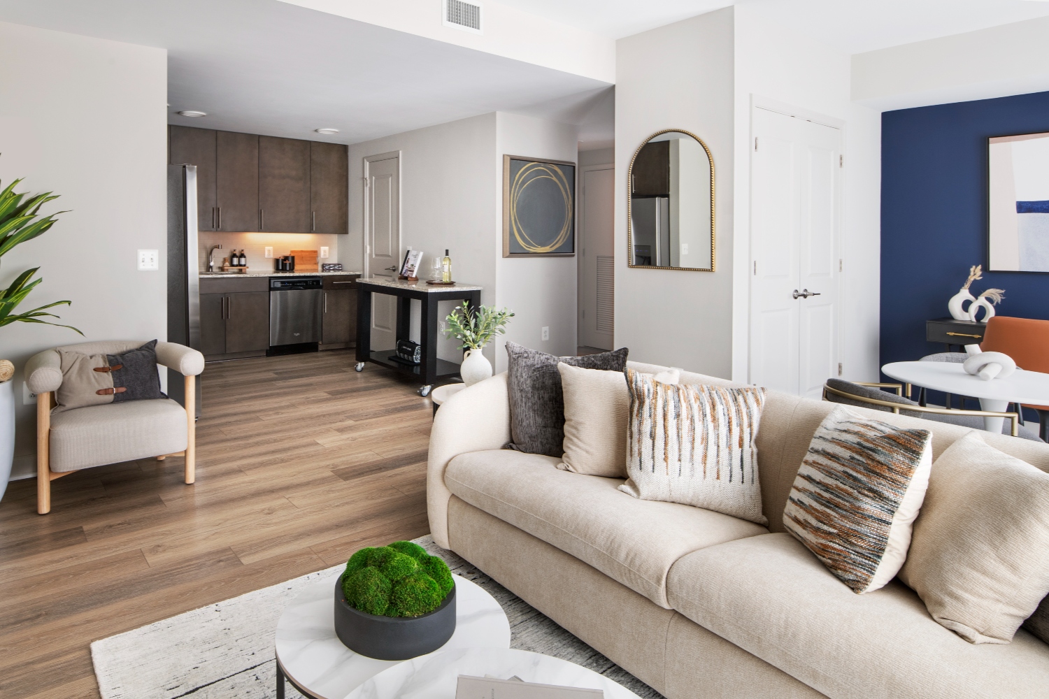 An inviting space designed for comfortable living