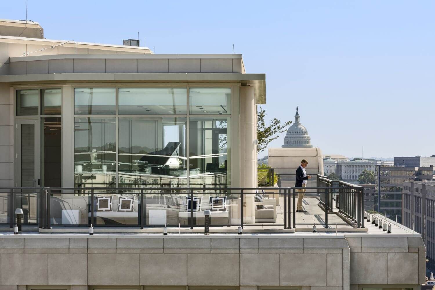 Revel in one-of-a-kind D.C. views from our 360 Sky Walk.