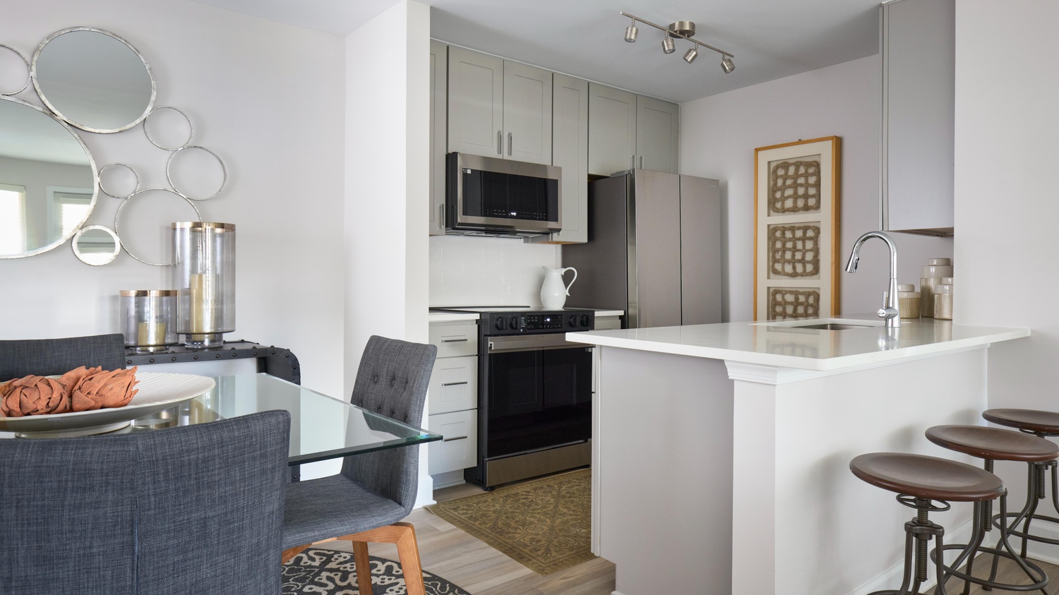 Kitchen and Dining Table