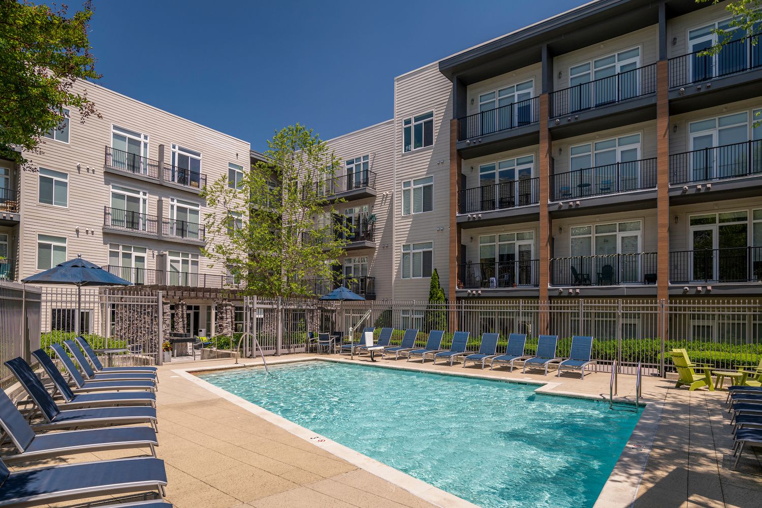 Relax at our beautiful pool and sundeck