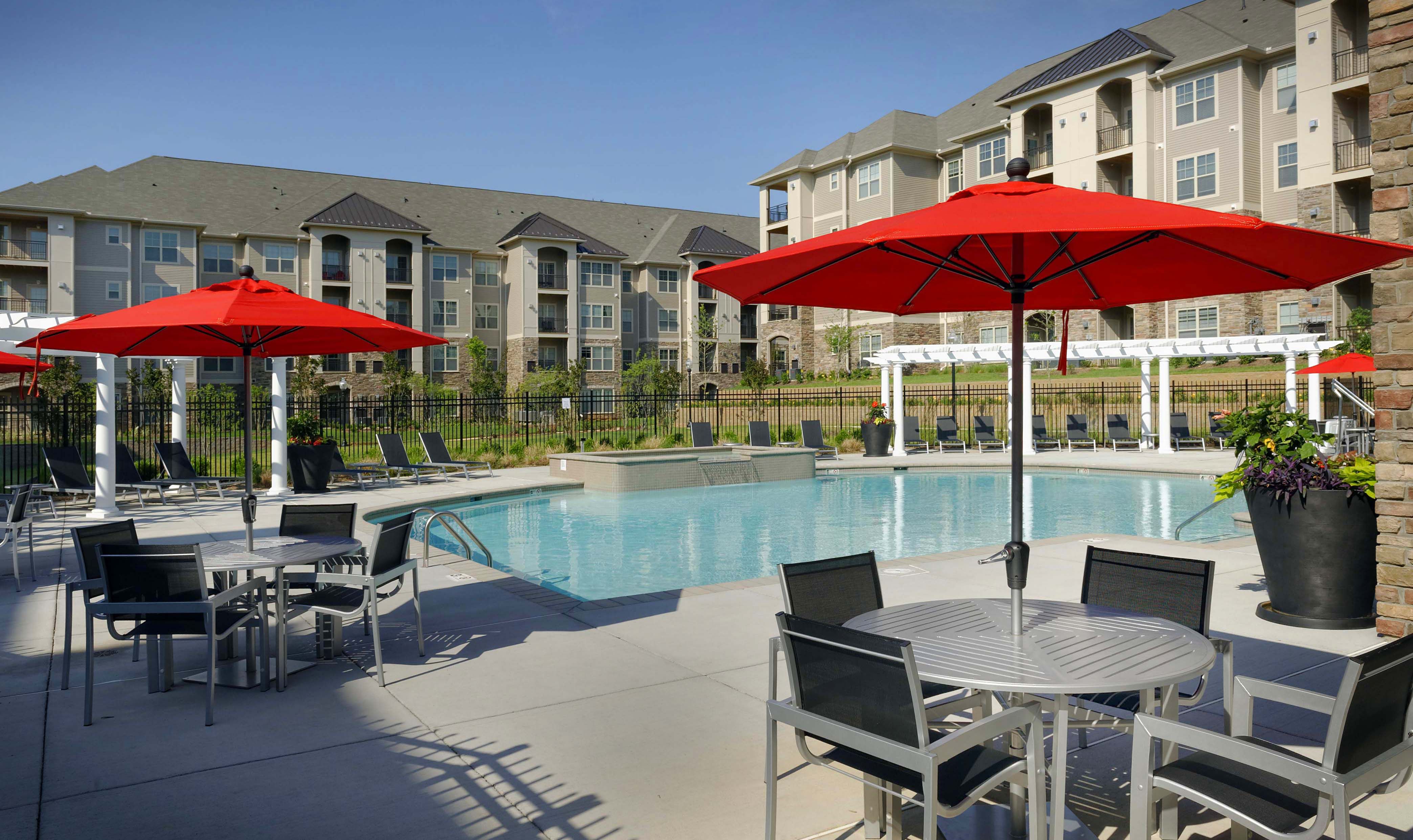 Relax with resort-style living.