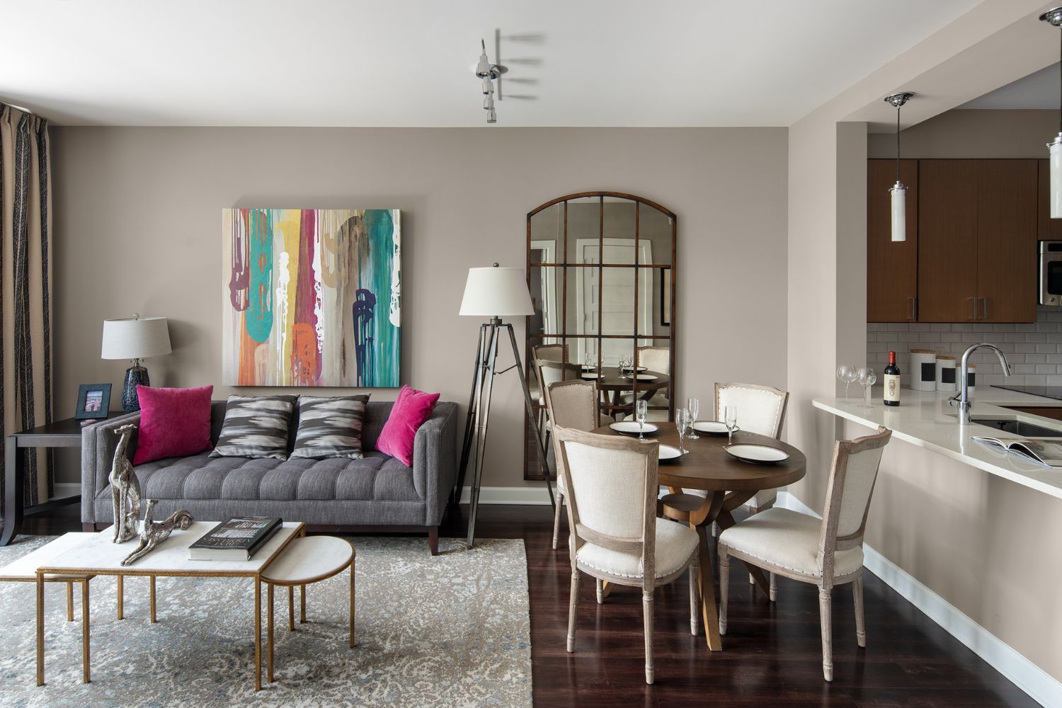 Thoughtfully designed open concept floor plans