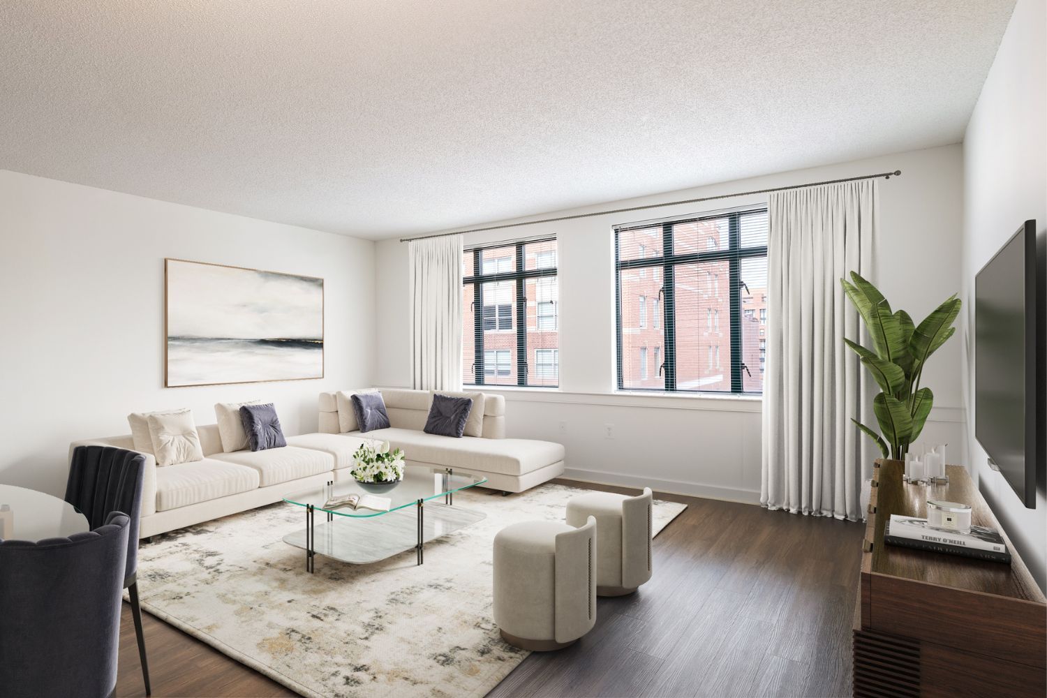 Unwind with a cup of coffee and a book after a busy day.