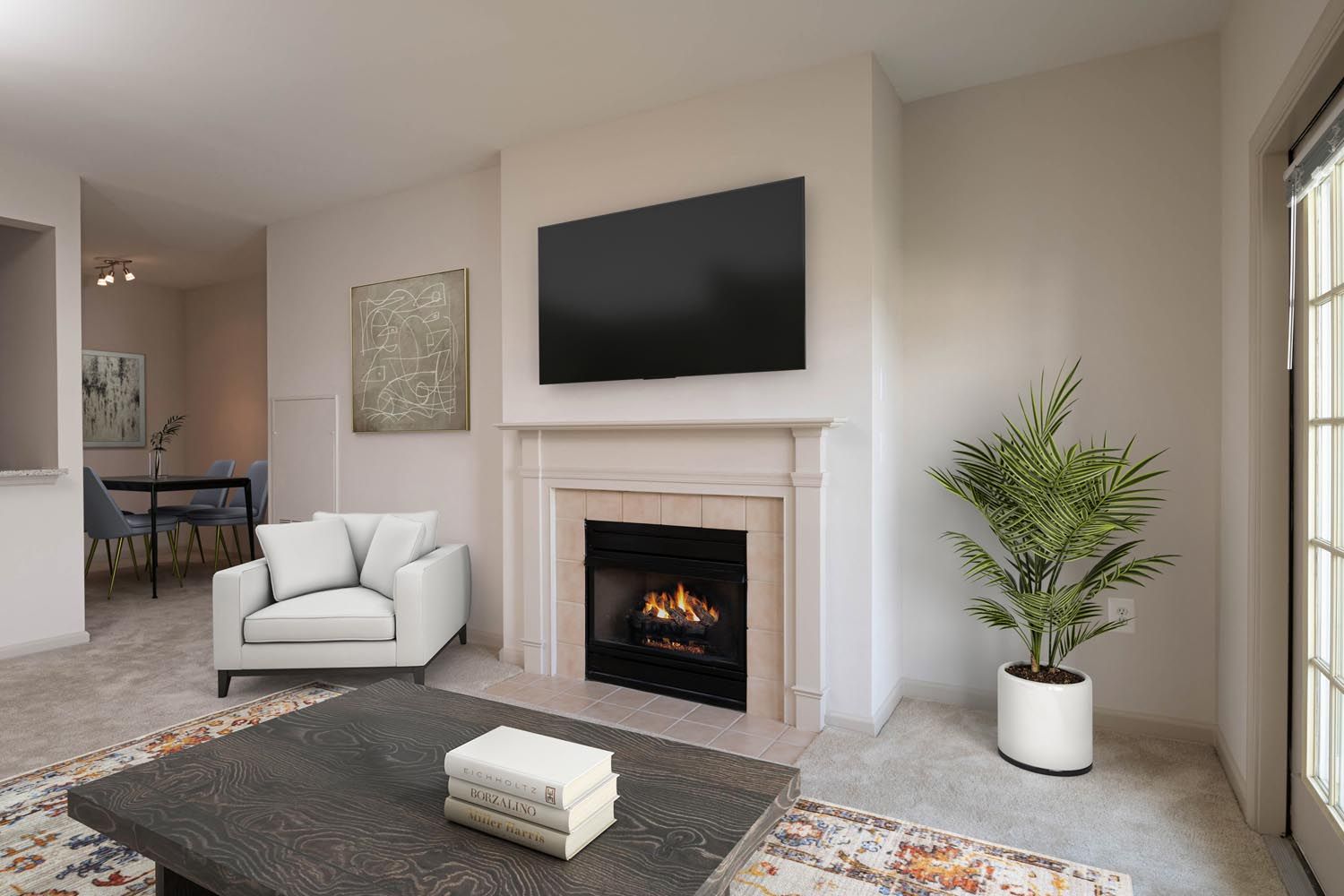Gas fireplaces available