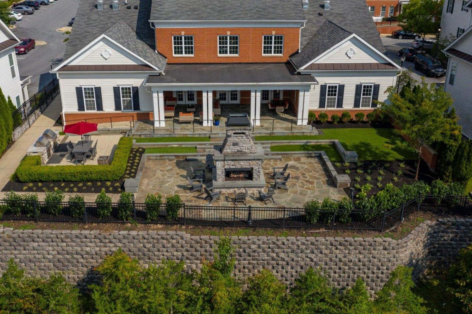 Enjoy plenty of outdoor spaces for gathering.