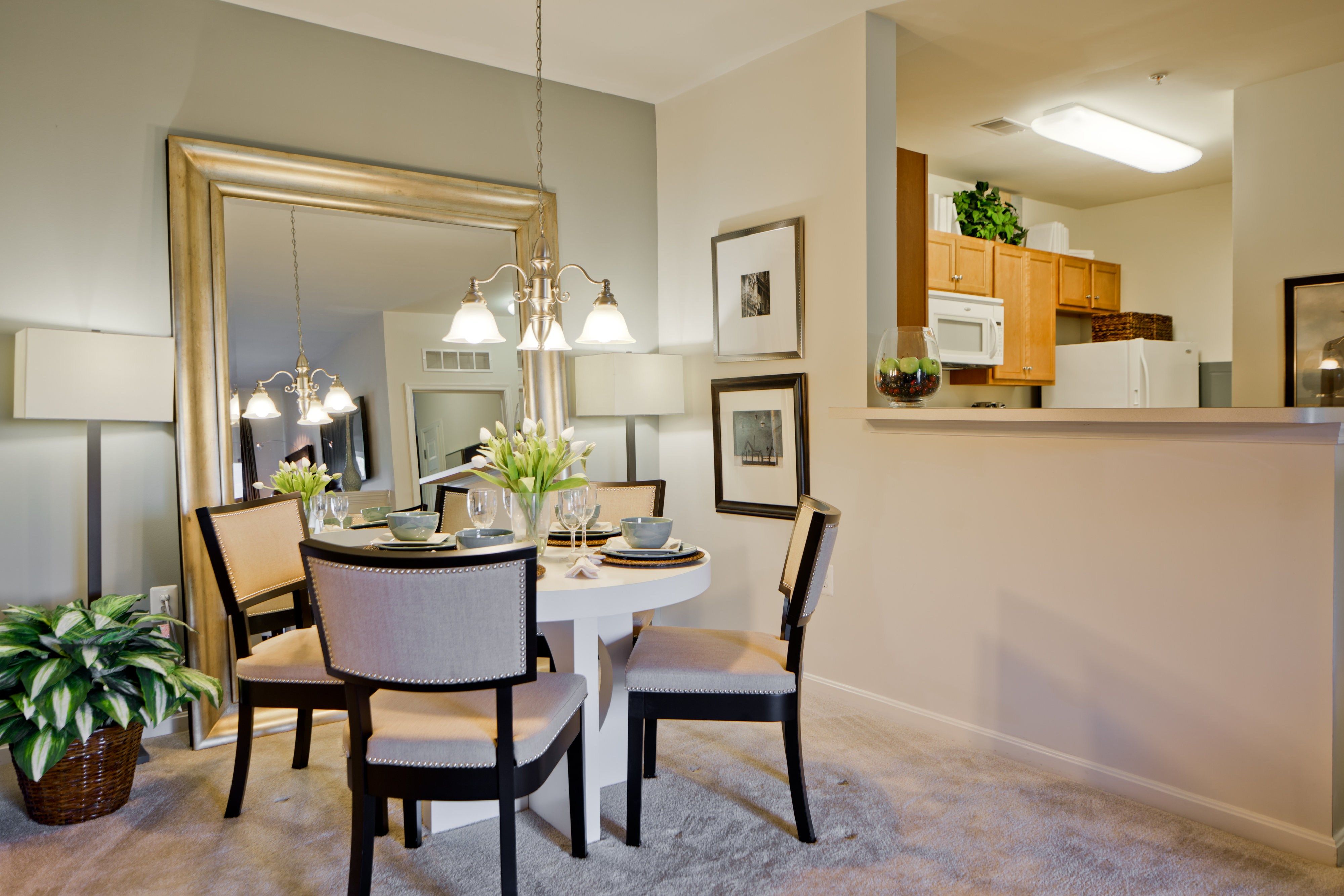 Beautiful floor plans offer spaces as attractive as they are functional.