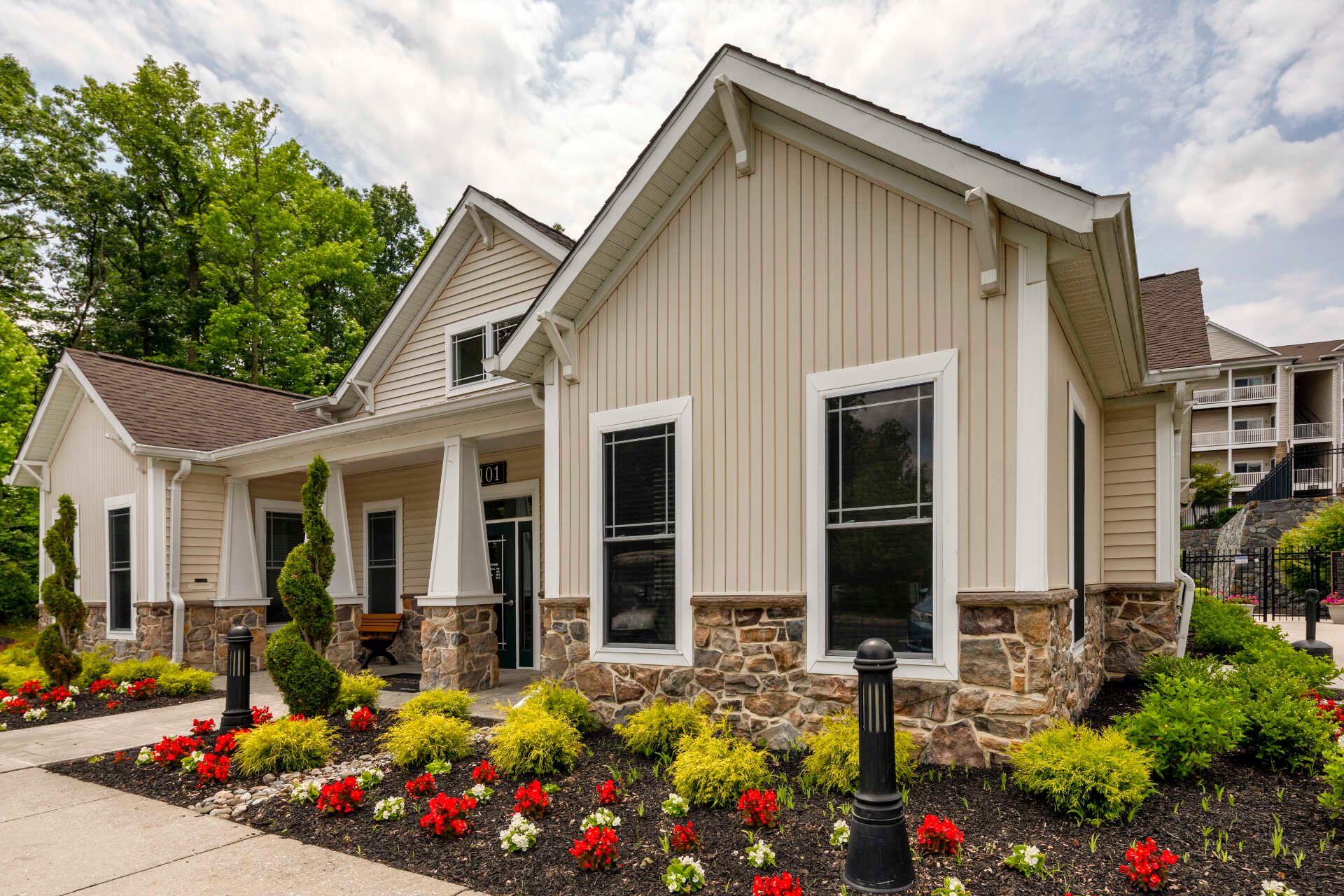 The Clubhouse invites you to relax and enjoy the day.