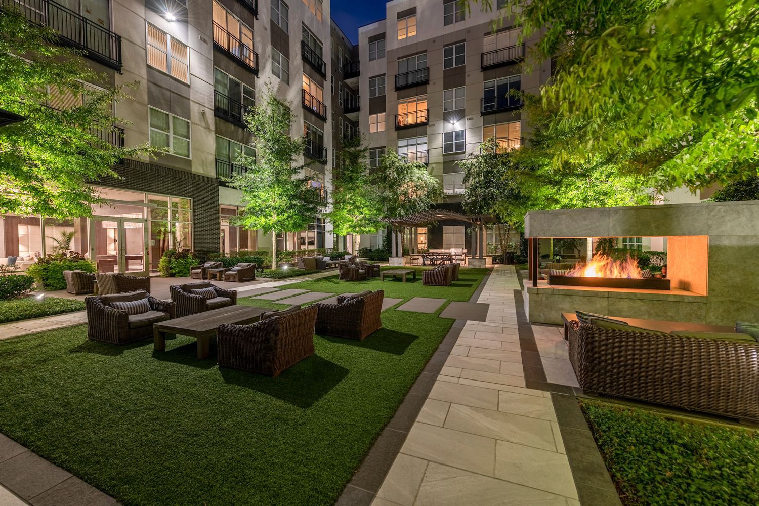 Custom designed fire pit