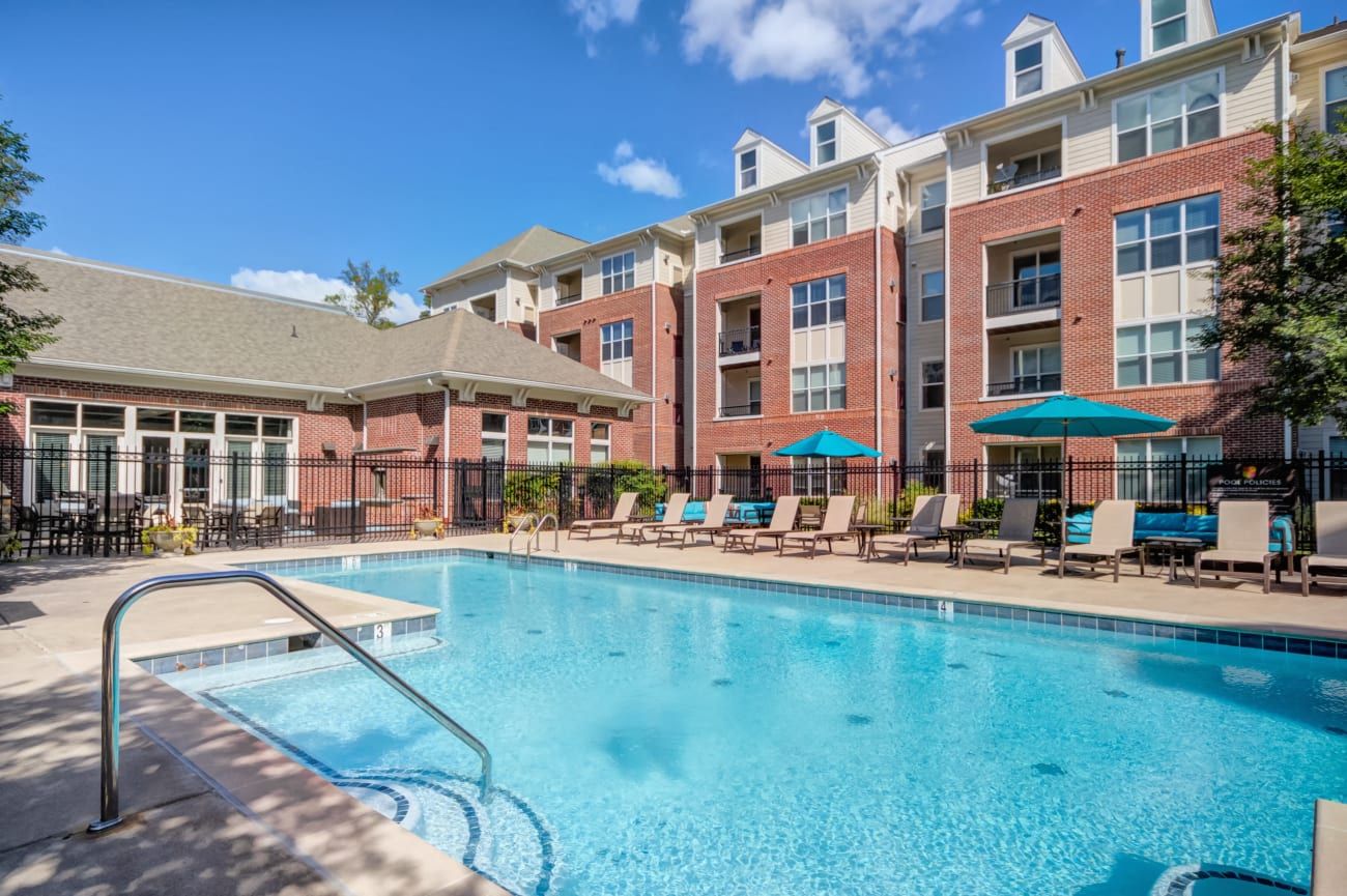 Swimming Pool View from Apartments