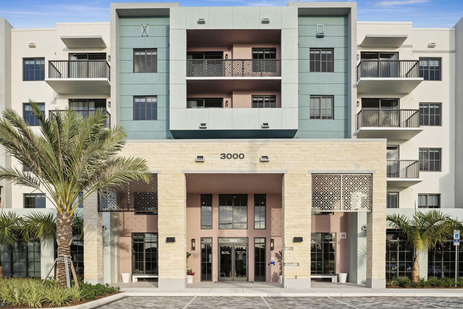 BLYS close up entrance