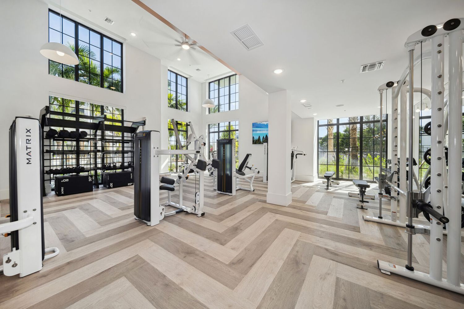 State-of-the-art fitness center