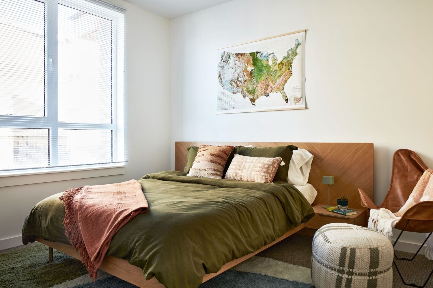 Large windows providing bedrooms with streams of natural light