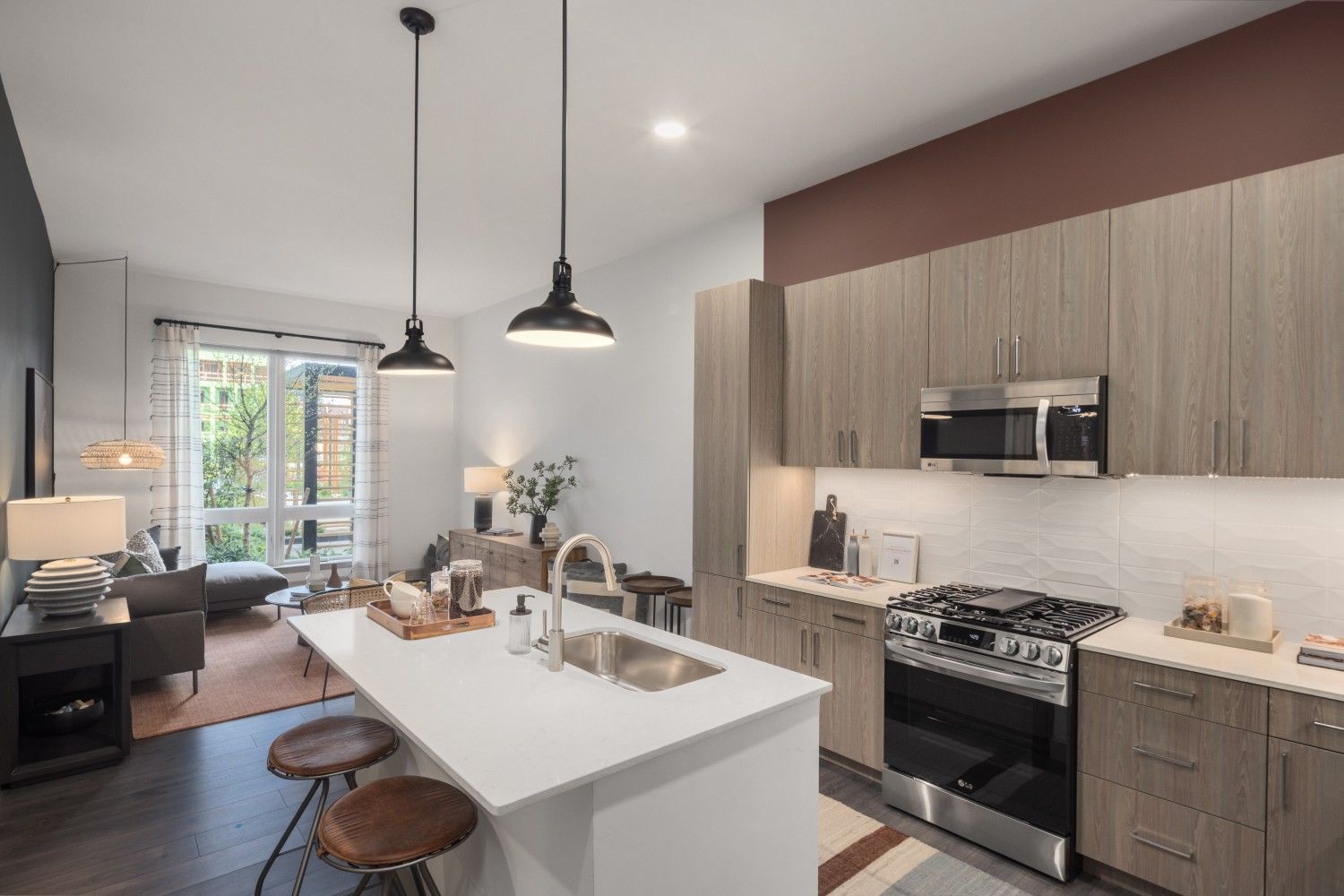 Elegantly Modern Living Spaces