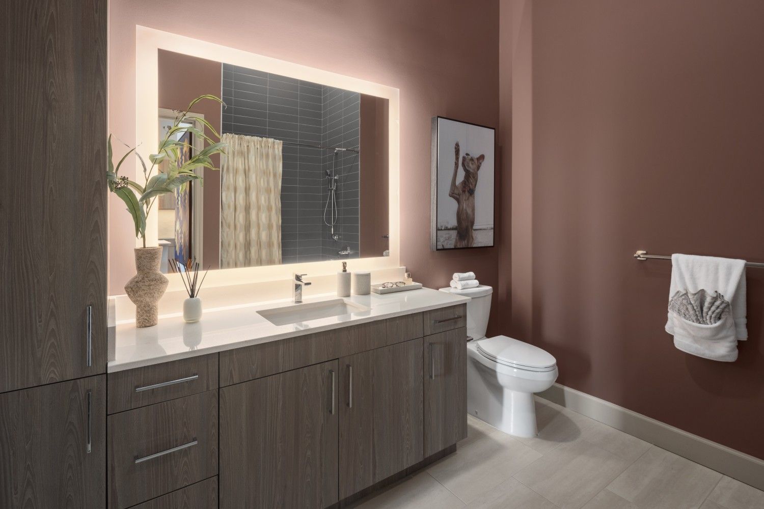 Large Bathrooms for Getting Ready