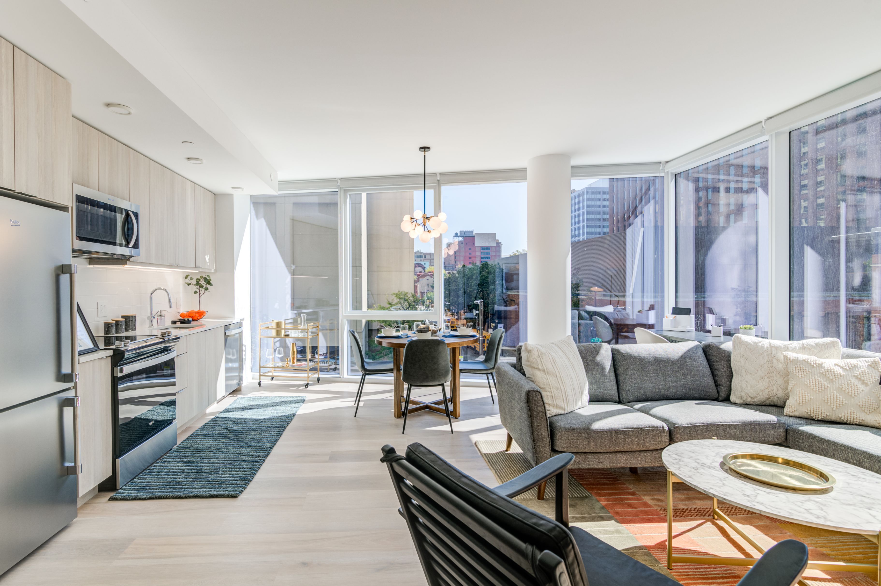 Spacious living areas