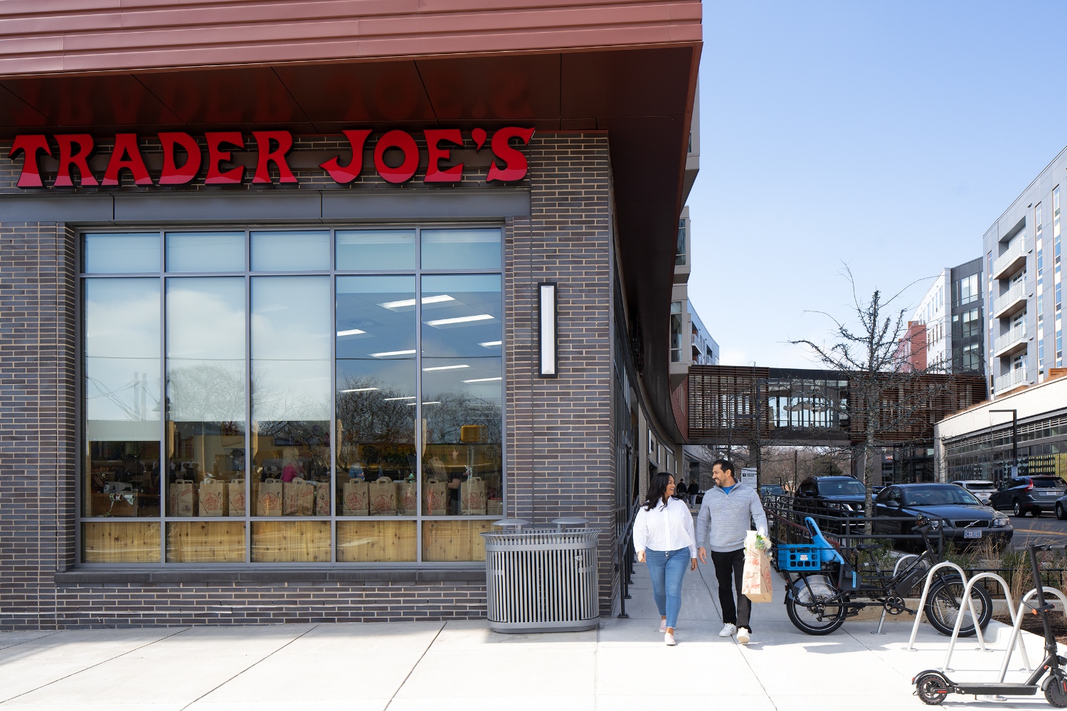 Grocery shopping is a breeze with our onsite Trader Joe's.