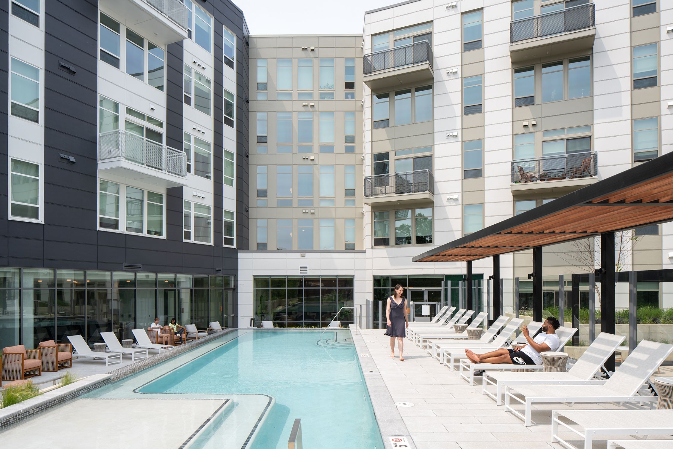 Stunning outdoor pool