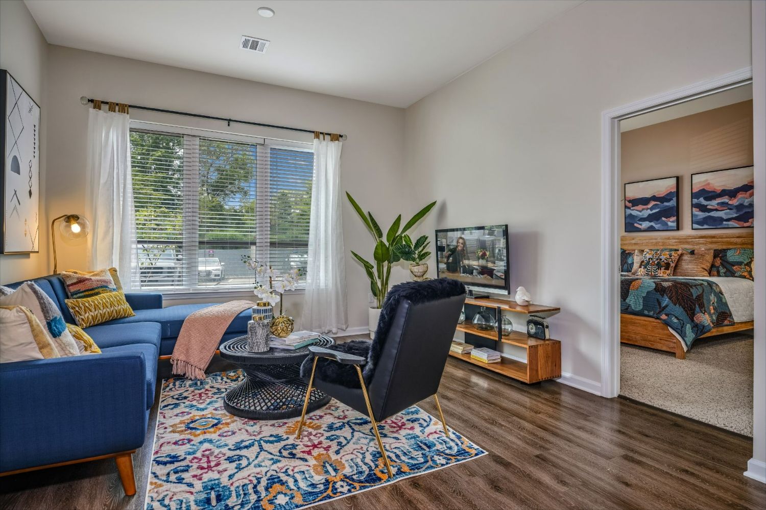 Living Room looking into Bedroom