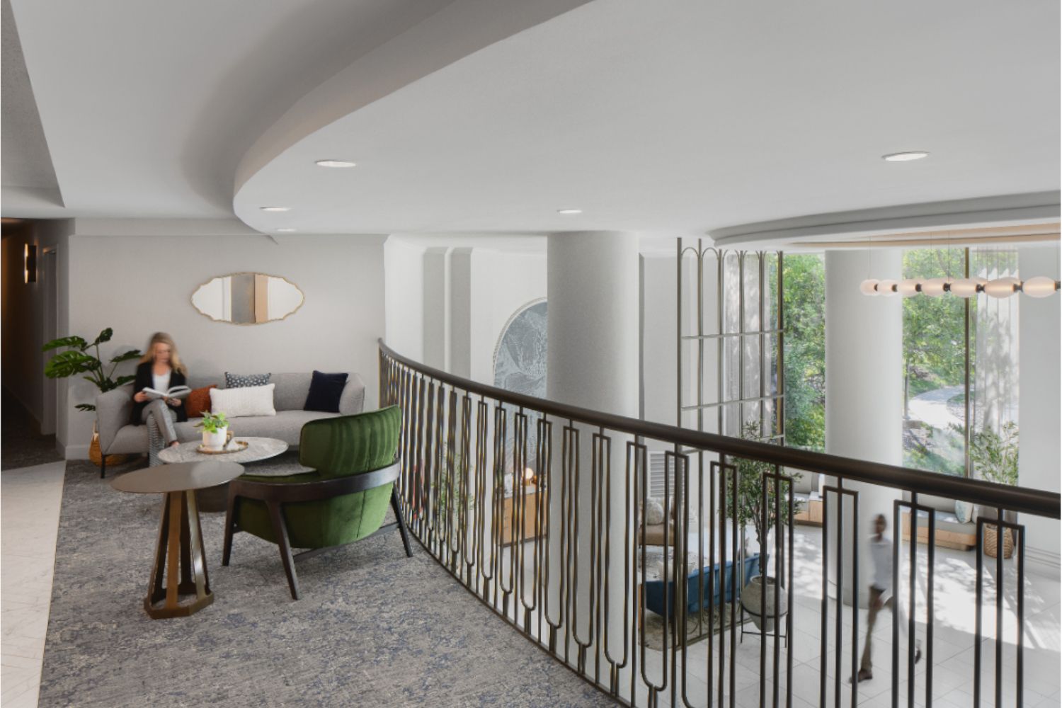 Lounge, Connect, Refresh