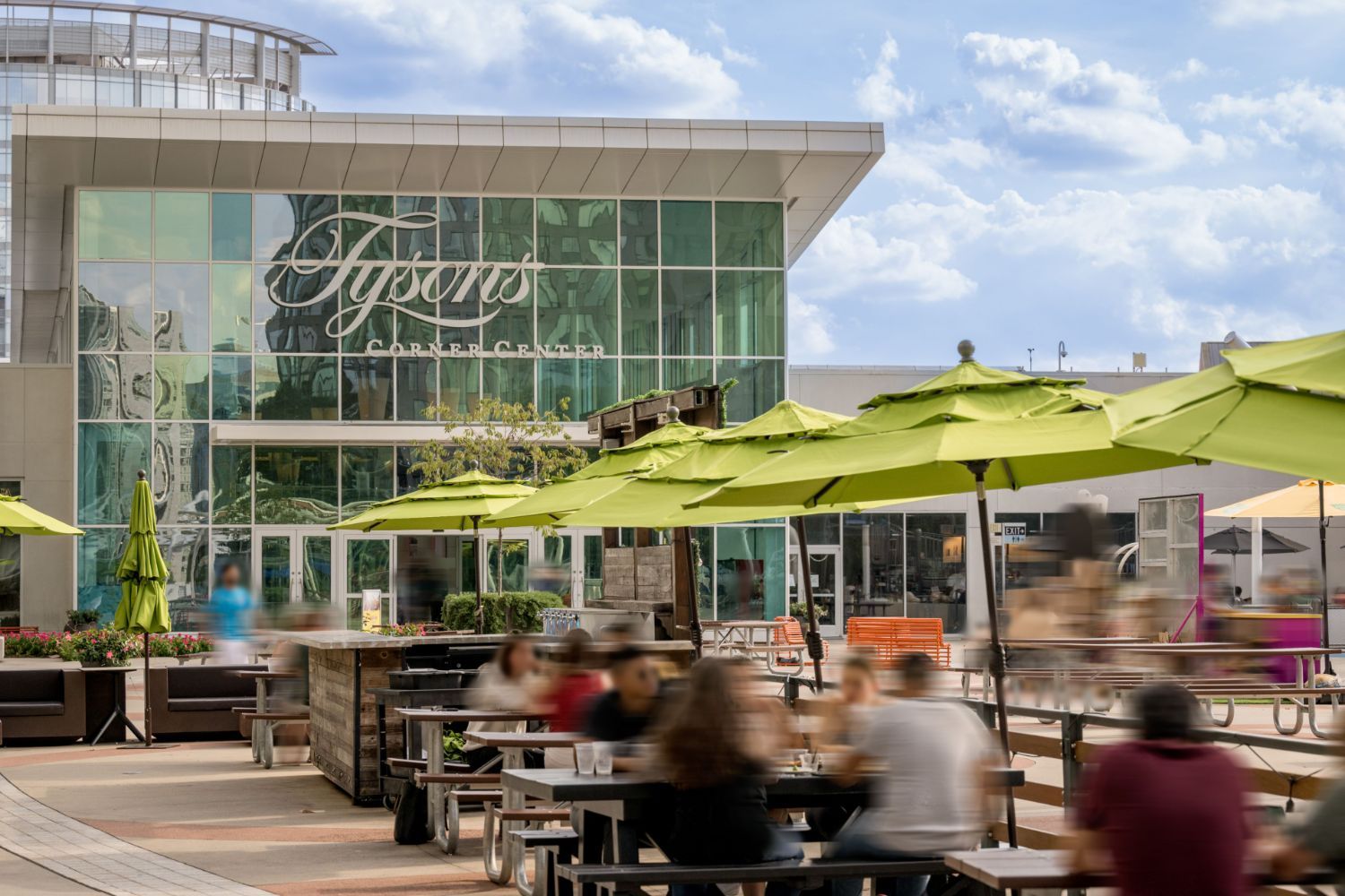 Outdoor dining for those perfect summer nights and crisp autumn days