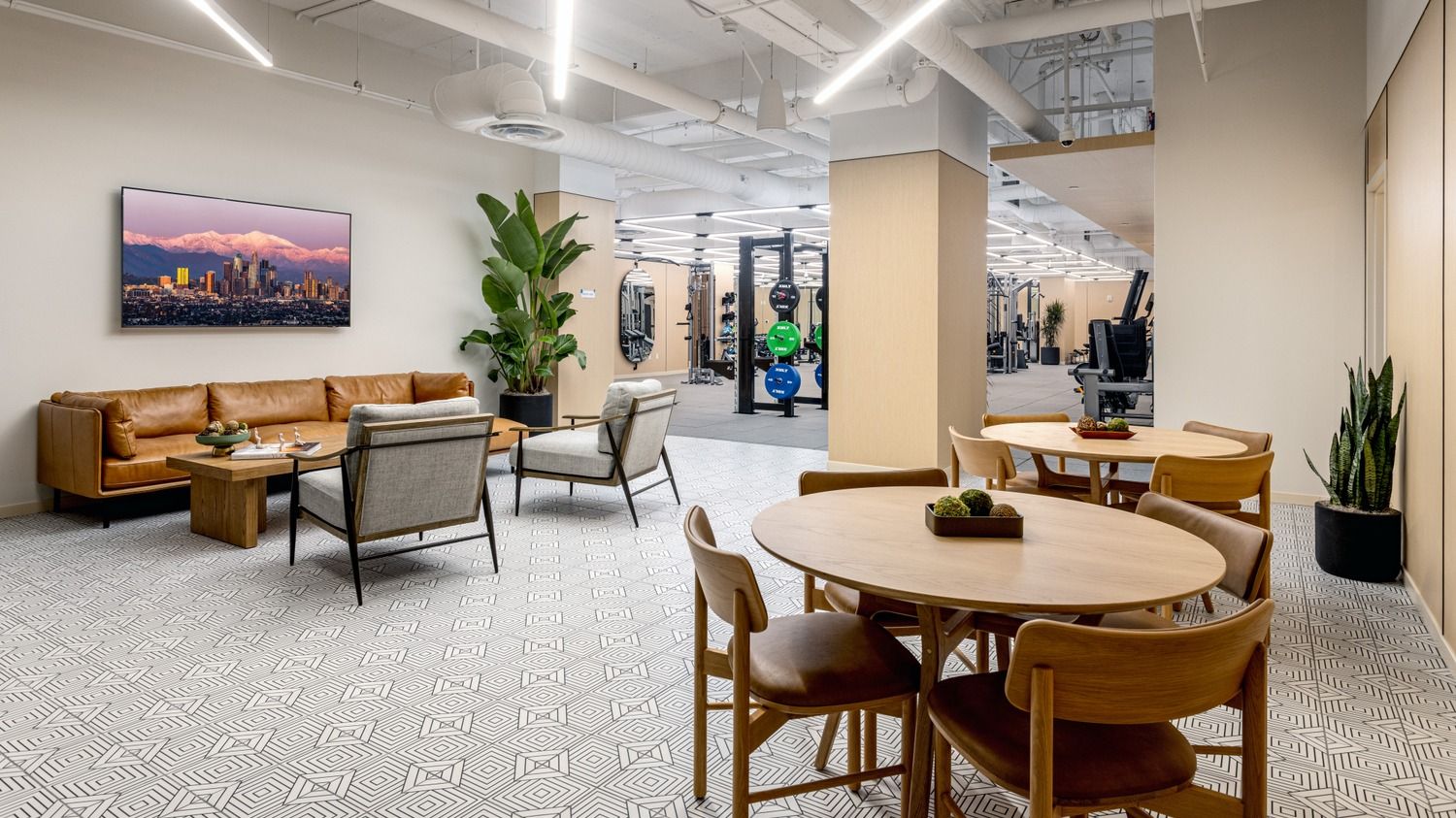 Amenity spaces that provide a canvas of comfort