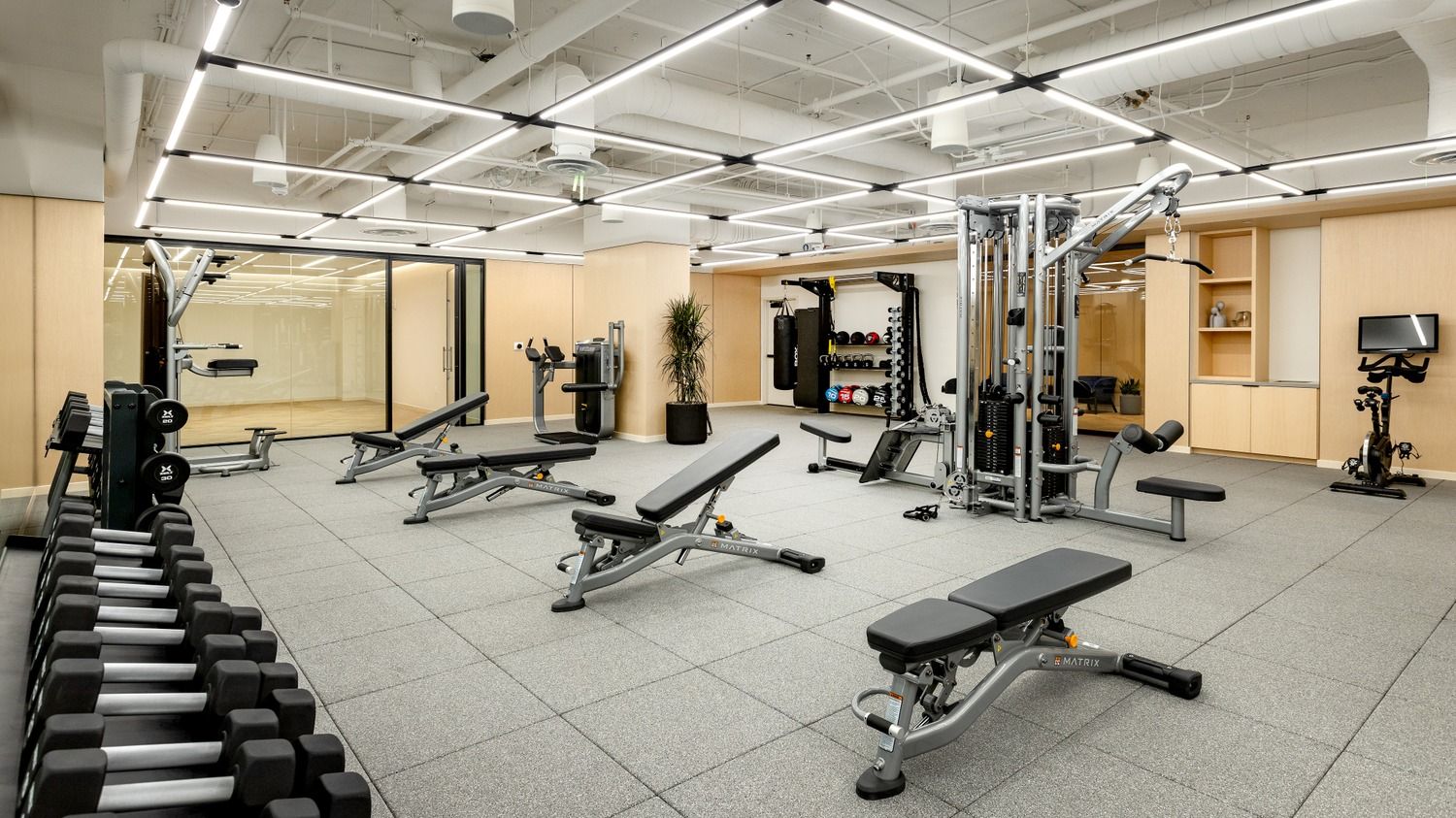 Stay active with top-tier equipment and open space