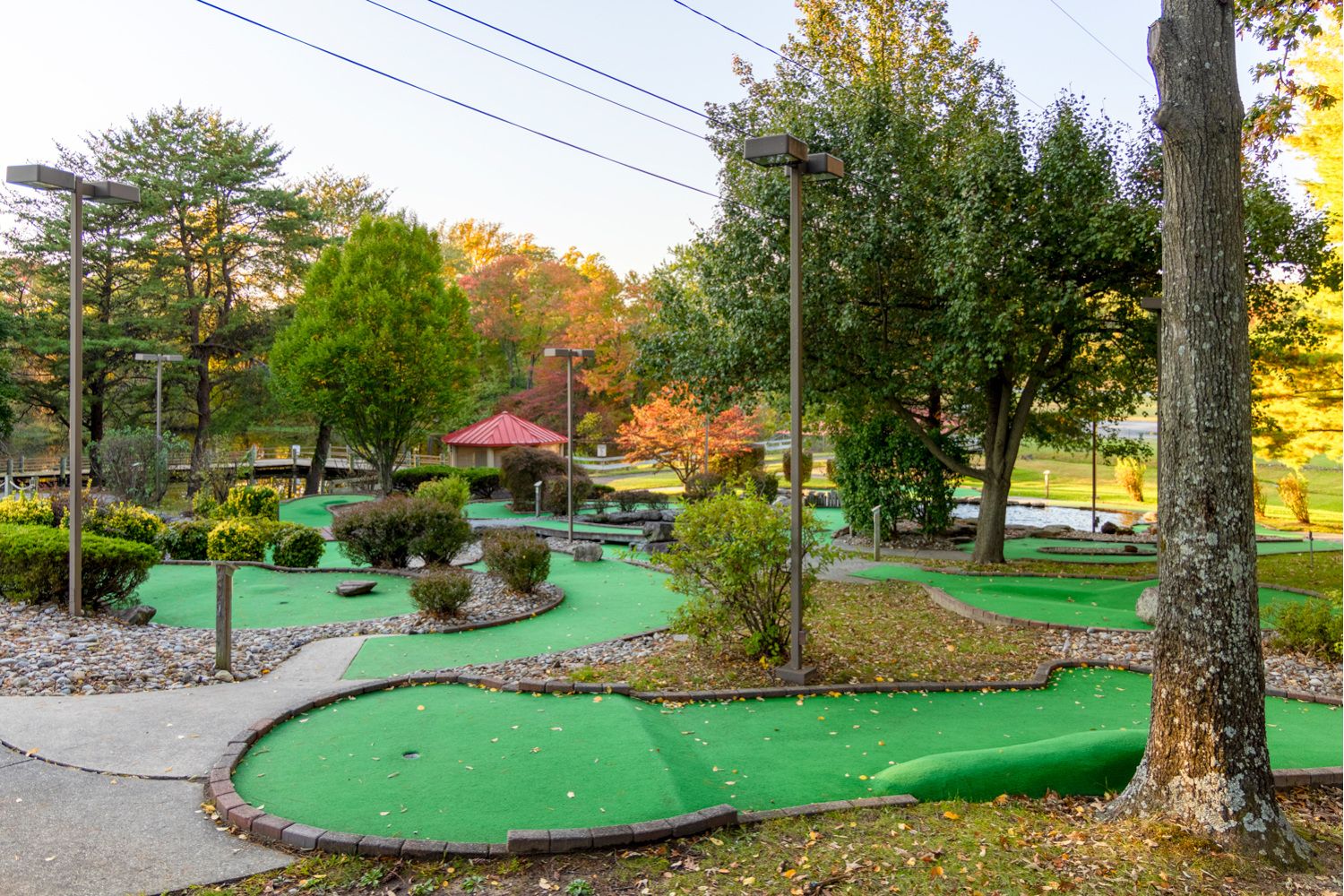Mini Golf just Moments Away