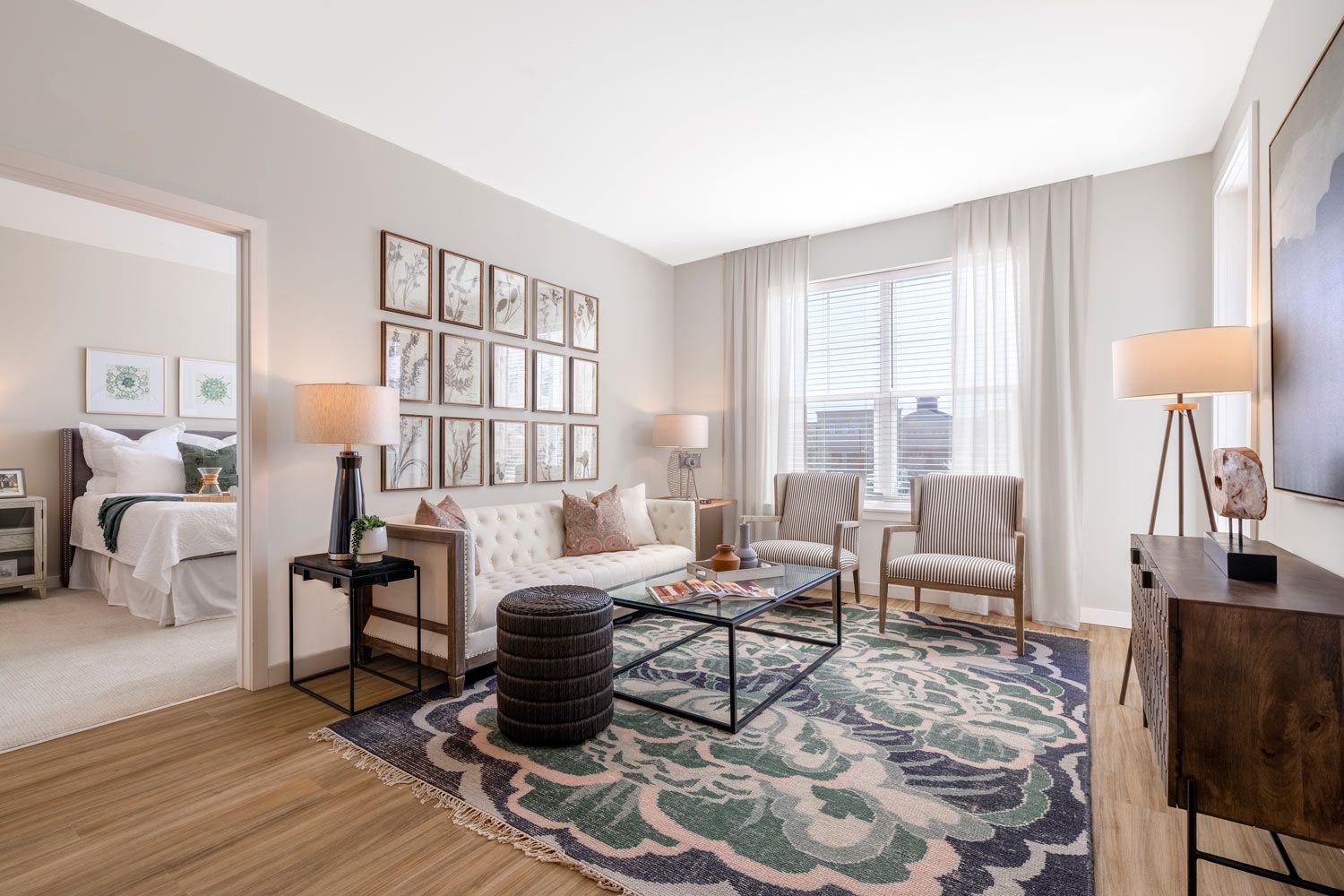 Light filled living spaces